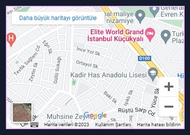 Dilde Çeviri İstanbul ofisi konumu